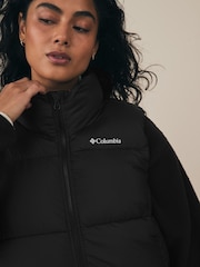 Columbia Puffect Long Padded Black Gilet - Image 4 of 5