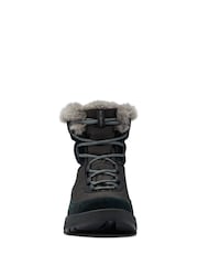 Columbia Slopeside Faux Fur Trim Snow Black Boots - Image 3 of 6
