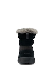 Columbia Slopeside Faux Fur Trim Snow Black Boots - Image 4 of 6