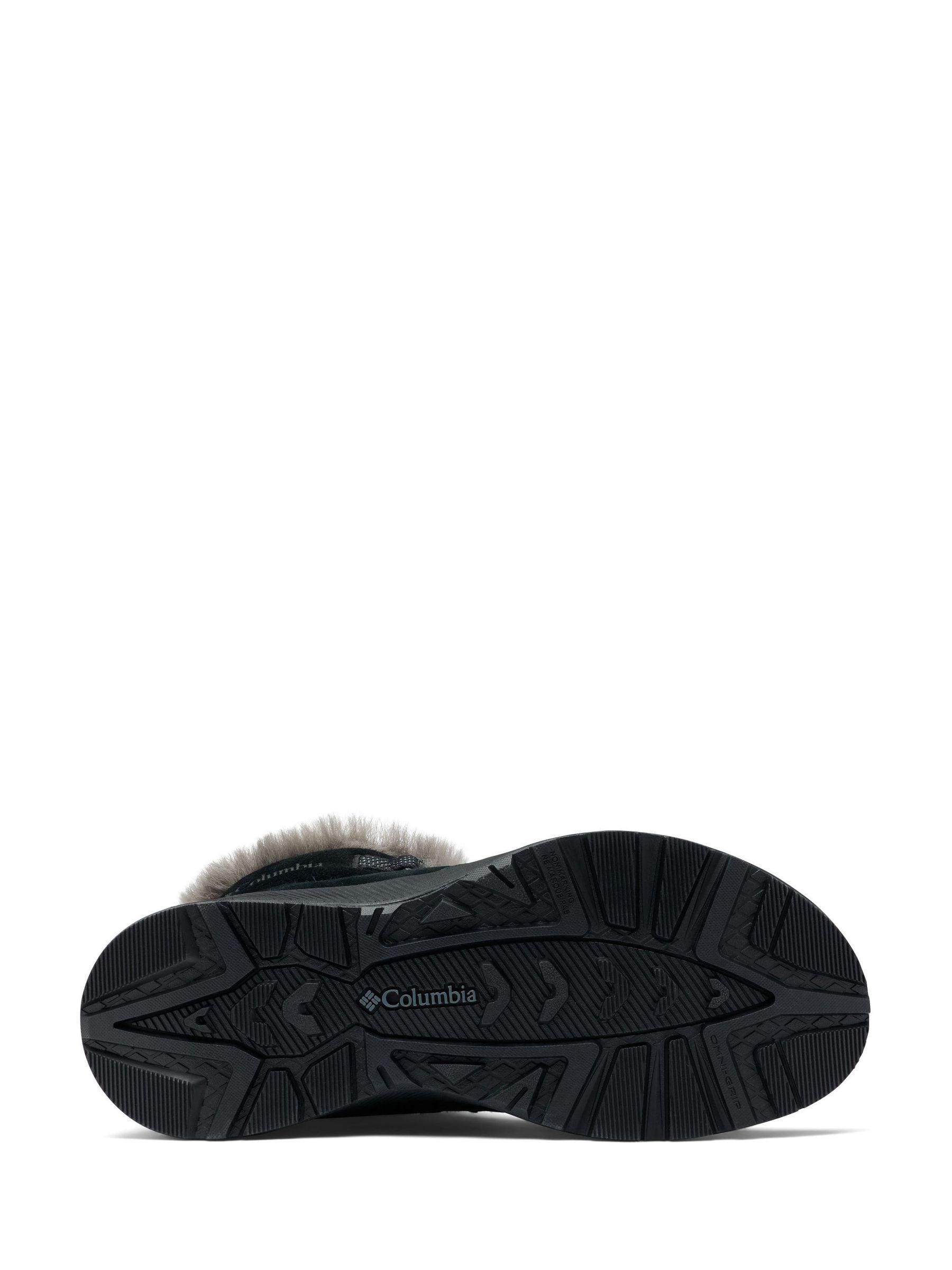 Buy Columbia Slopeside Faux Fur Trim Snow Black Boots from