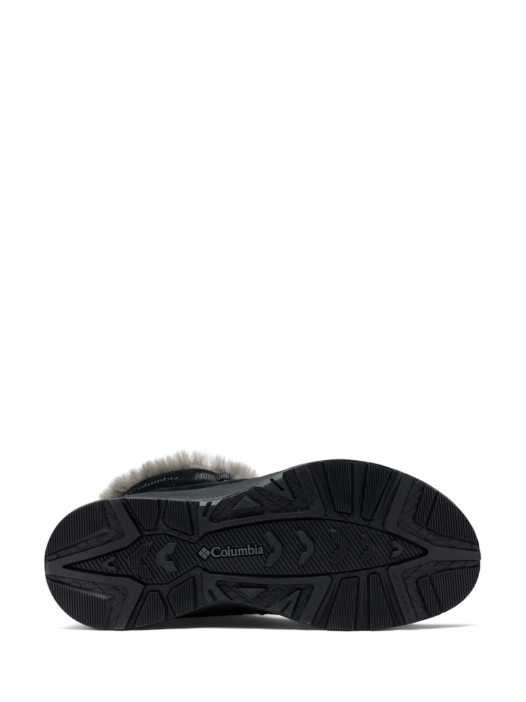 Columbia Slopeside Faux Fur Trim Snow Black Boots - Image 6 of 6