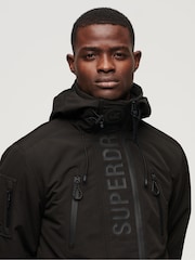 Superdry Black Ultimate Windcheater Coat Jacket - Image 3 of 8