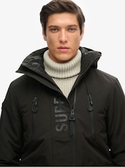 Superdry Black Ultimate Windcheater Coat Jacket - Image 5 of 8