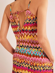 Boden Pink Strappy Jersey Maxi Dress - Image 5 of 6