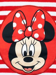 Character Red Minnie Mouse Towelling Two Piece Set - Image 5 of 5