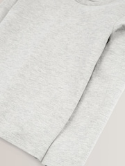 Monochrome Long Sleeve Basic T-Shirts 3 Pack (3-16yrs) - Image 6 of 6