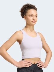 adidas Purple All Me Medium Support Bra Tank - Image 5 of 9