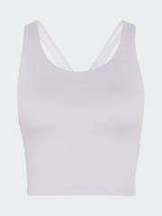 adidas Purple All Me Medium Support Bra Tank - Image 9 of 9