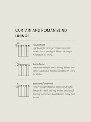 Natural Nikki Made to Measure Cotton/Linen Blend Curtains - Image 4 of 9