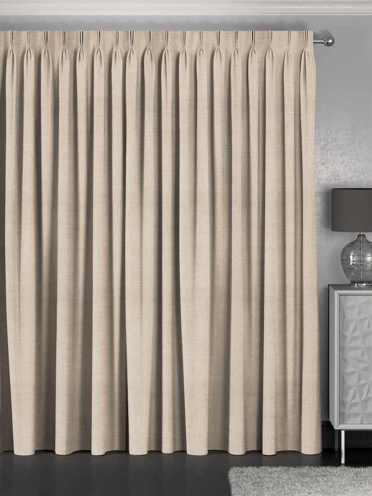 Natural Nikki Made to Measure Curtains - Image 2 of 9