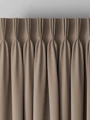 Natural Linen Look Made to Measure Curtains - Image 5 of 9