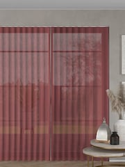 Raspberry Pink Washed Cotton Linen Made To Measure Curtains - Image 2 of 8