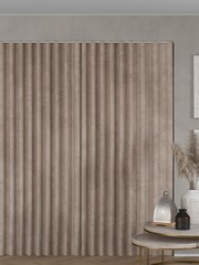Natural Matte Velvet Made to Measure Curtains - Image 2 of 9