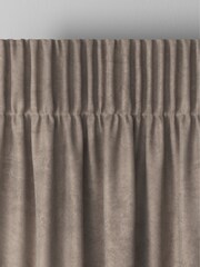 Natural Matte Velvet Made to Measure Curtains - Image 5 of 9