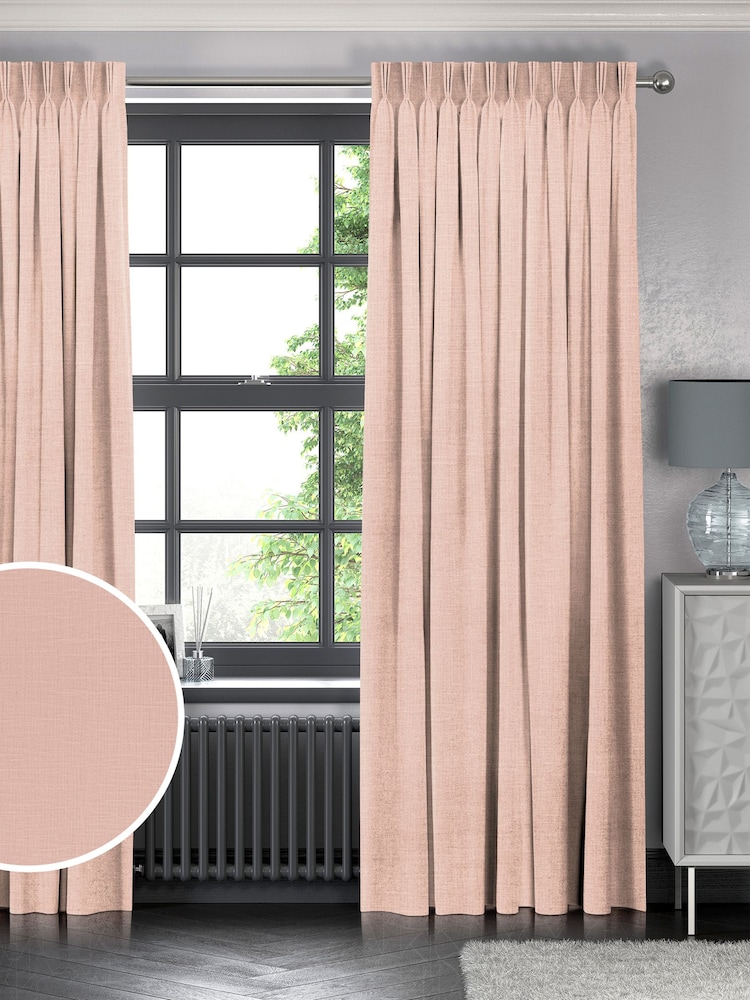 Pink Nikki Made to Measure Curtains - Image 1 of 9
