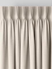 Cream Nikki Made to Measure Cotton/Linen Blend Curtains - Image 5 of 9