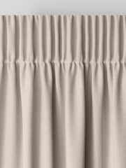 Cream Nikki Made to Measure Cotton/Linen Blend Curtains - Image 6 of 9