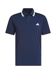 adidas Golf Blue Tour Climacool Performance Golf Polo Shirt - Image 6 of 6