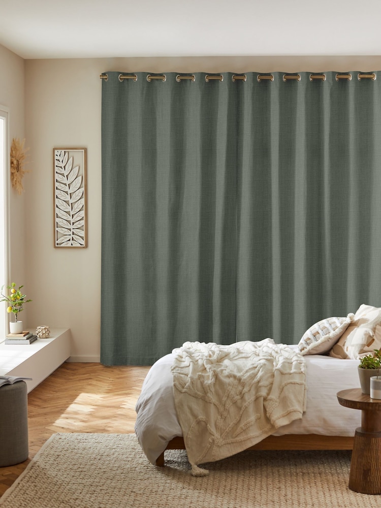 Green Nikki Made to Measure Curtains - Image 2 of 9