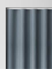 Blue Nikki Made to Measure Cotton/Linen Blend Curtains - Image 7 of 9
