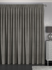 Grey Nikki Made to Measure Curtains - Image 2 of 9