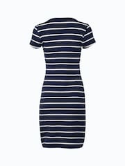 Frugi Navy Blue Organic Cotton Maternity Breastfeeding Dress - Image 3 of 3