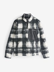 Белый - Columbia Womens West Bend II Sherpa Half Zip Fleece - Image 6 of 6
