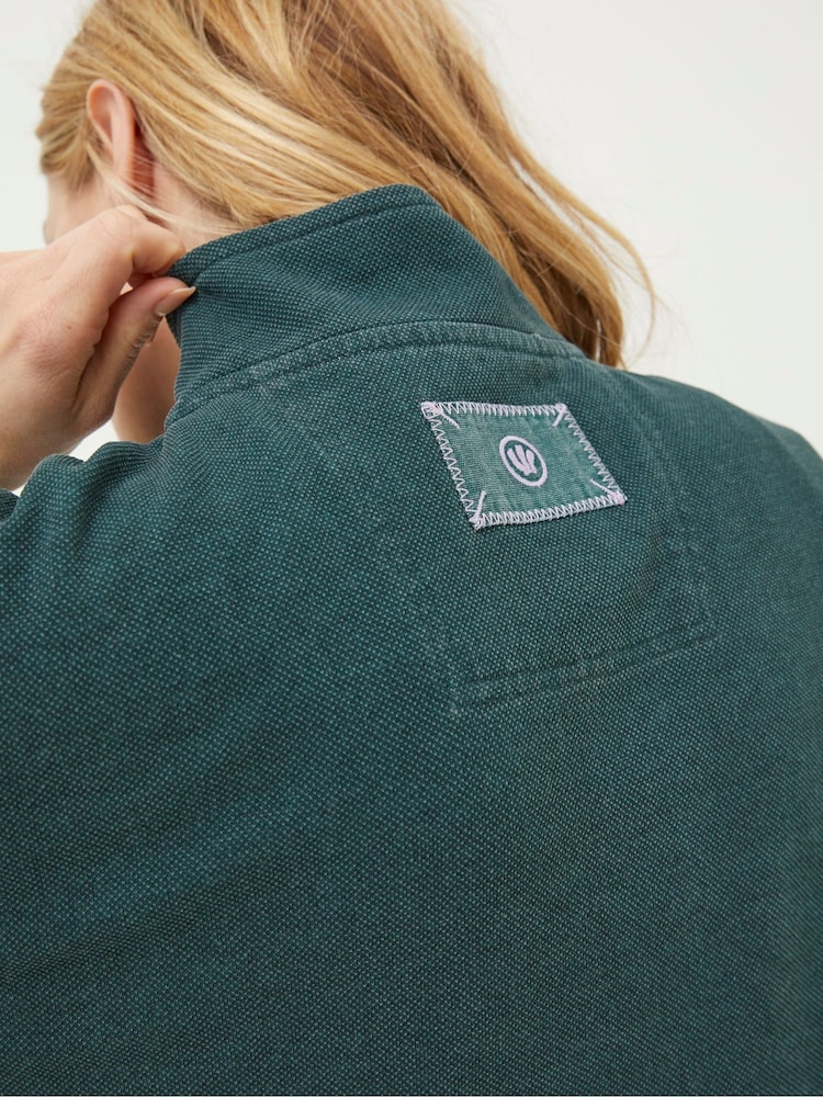 FatFace Green Relaxed Airlie Sweatshirt - Image 4 of 4 FatFace Green Relaxed Airlie Sweatshirt - Image 4 of 4
