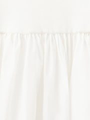 Mango White Balloon Midi Dress - Image 6 of 6