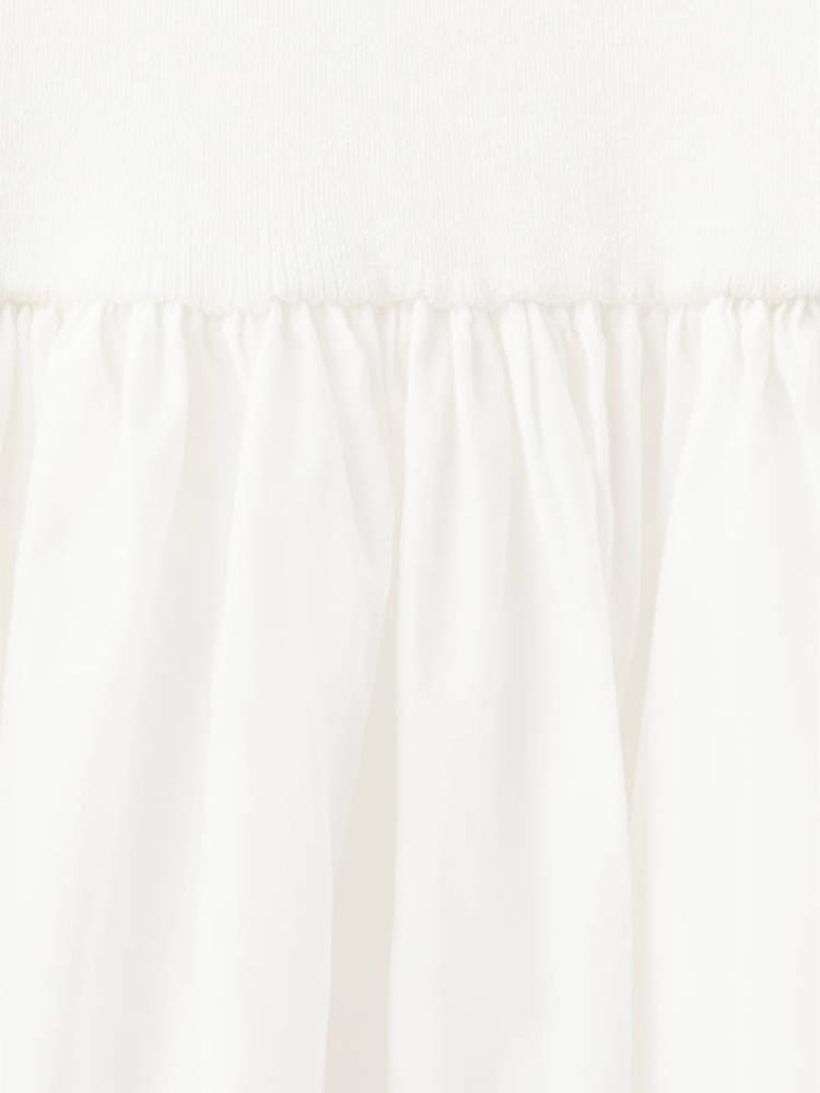 Mango White Balloon Midi Dress - Image 6 of 6 Mango White Balloon Midi Dress - Image 6 of 6