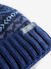 Gorro azul marino con pompón Sweater Weather de Columbia - Imagen 3 de 3