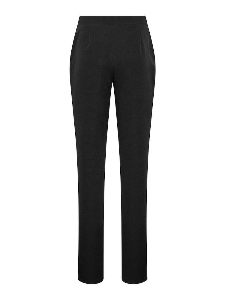 Negro - Pantalones de crepé y neopreno con pernera slim de Long Tall Sally - Imagen 4 de 4 Negro - Pantalones de crepé y neopreno con pernera slim de Long Tall Sally - Imagen 4 de 4