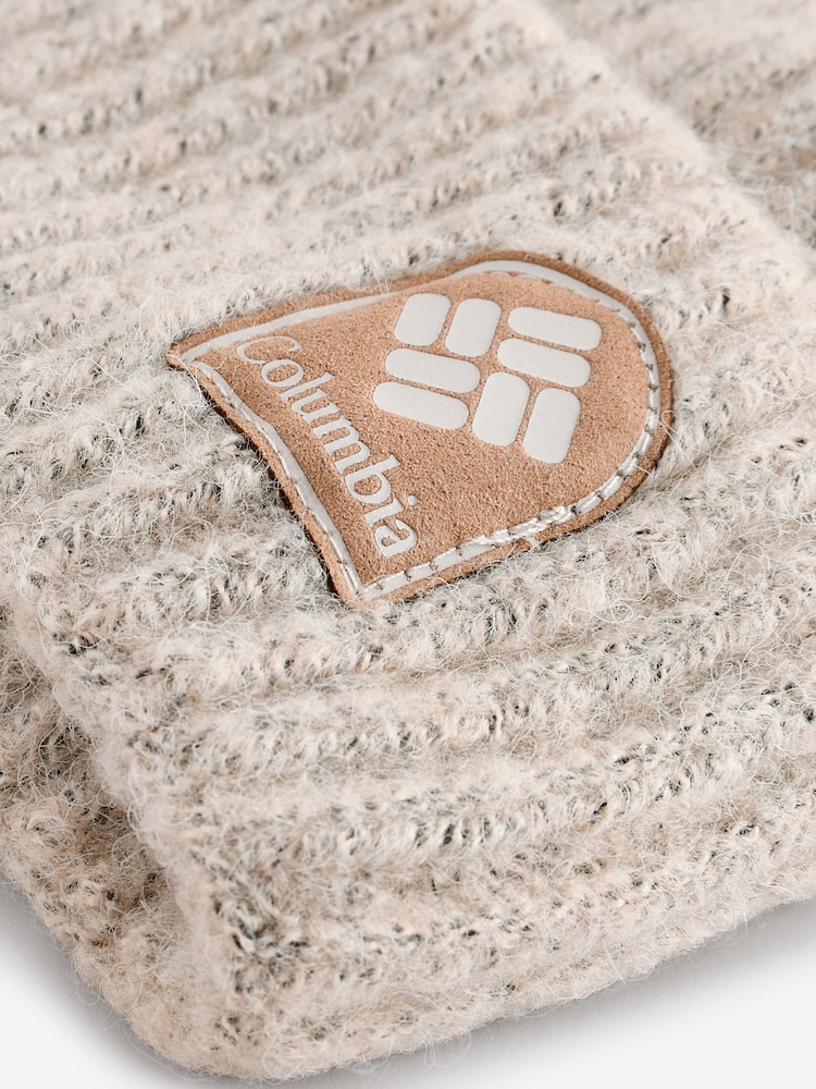 Columbia Winter Blur Pom Black Beanie - Image 3 of 3