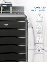 Set Of 2 Large Check-In & Small Carry-On Hardcase Travel Suitcase - Image 3 of 7