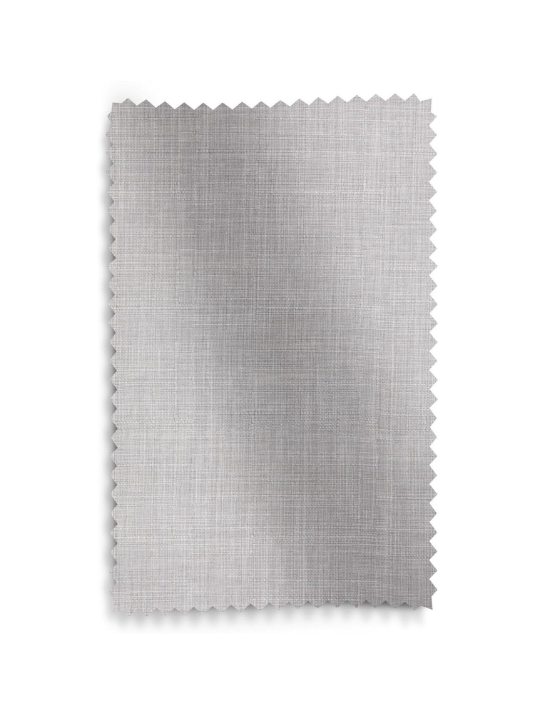Grey Next Textured Tassel Edge Eyelet Blackout/Thermal Curtains - Image 10 of 10 Grey Next Textured Tassel Edge Eyelet Blackout/Thermal Curtains - Image 10 of 10