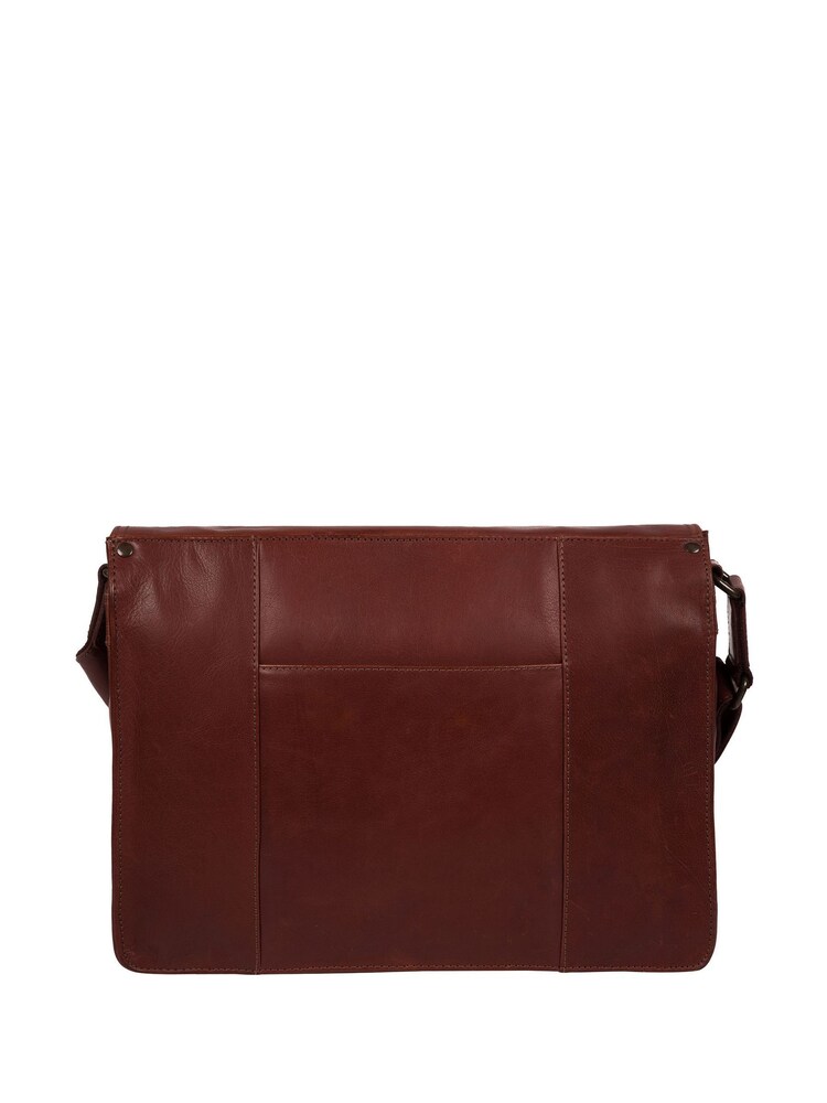Conkca Zico Leather Messenger Bag - Image 3 of 5