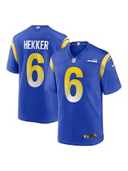 Fanatics Blue Los Angeles Rams Home Game Johnny Hekker Jersey Youth - Image 1 of 3