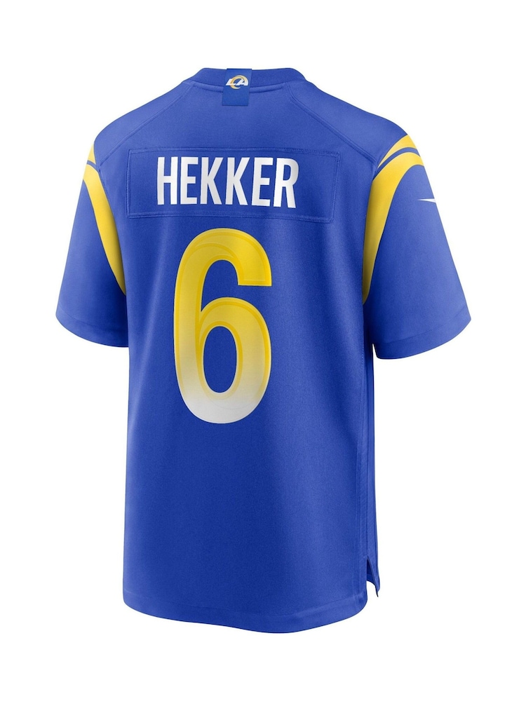 Fanatics Blue Los Angeles Rams Home Game Johnny Hekker Jersey Youth - Image 3 of 3 Fanatics Blue Los Angeles Rams Home Game Johnny Hekker Jersey Youth - Image 3 of 3