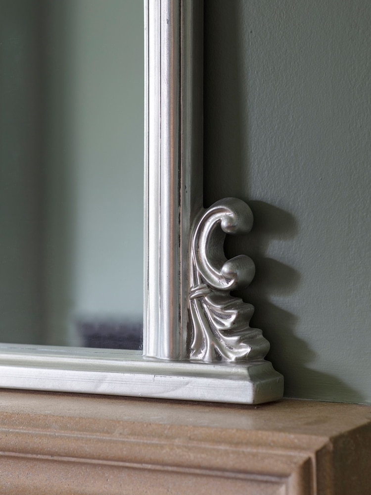 Gallery Home Silver Thornby Art Deco Mirror - Image 2 of 3