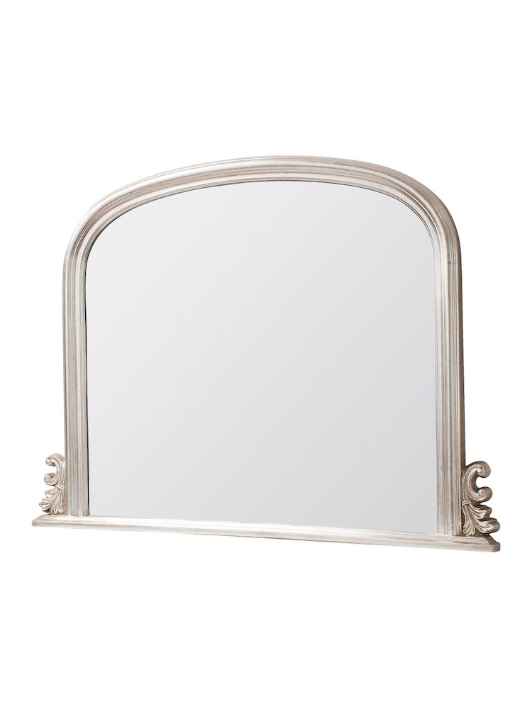 Gallery Home Silver Thornby Art Deco Mirror - Image 3 of 3 Gallery Home Silver Thornby Art Deco Mirror - Image 3 of 3