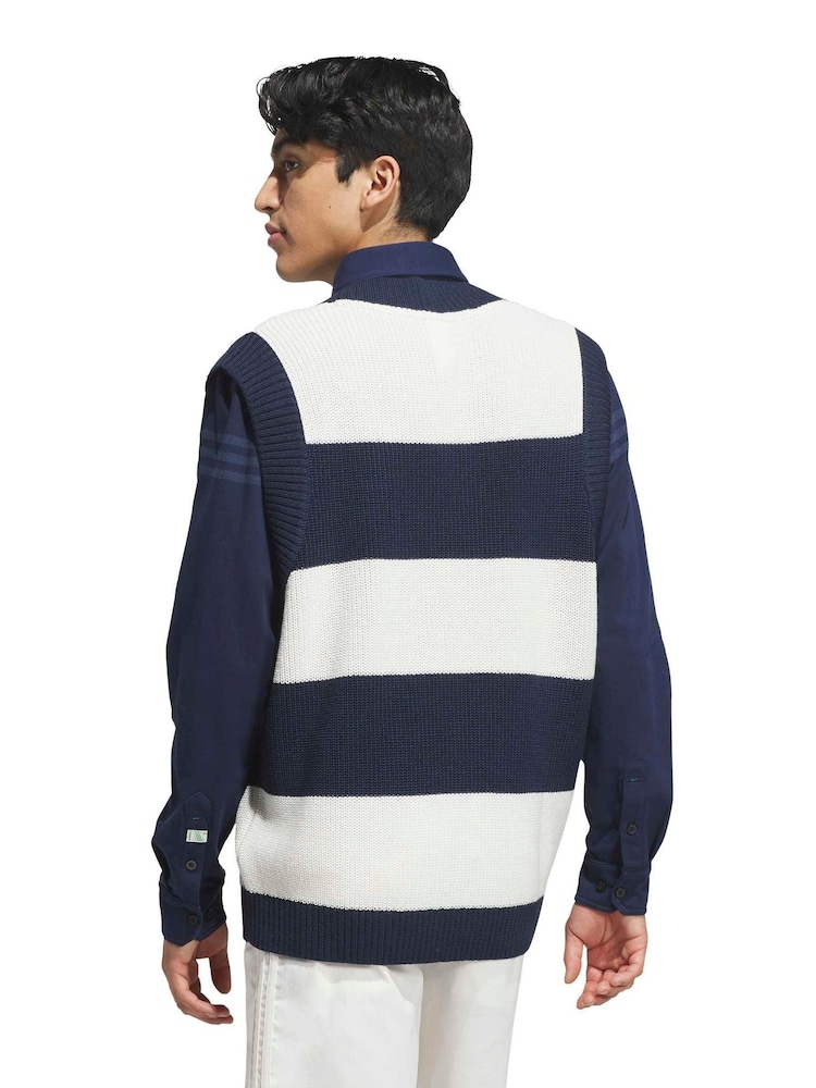 adidas Golf Blue S Ovz Vest - Image 2 of 6 adidas Golf Blue S Ovz Vest - Image 2 of 6