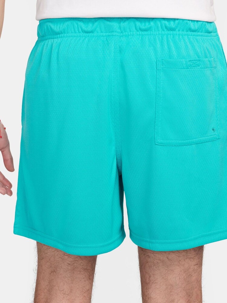 Nike Green Club Mesh Flow Shorts - Image 2 of 8