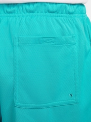 Nike Green Club Mesh Flow Shorts - Image 6 of 8