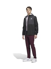 adidas Golf Black Ultimate365 Climaproof Full-Zip Waterproof Jacket - Image 3 of 6