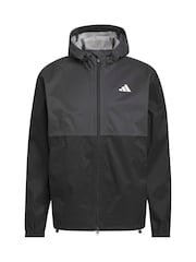 adidas Golf Black Ultimate365 Climaproof Full-Zip Waterproof Jacket - Image 6 of 6
