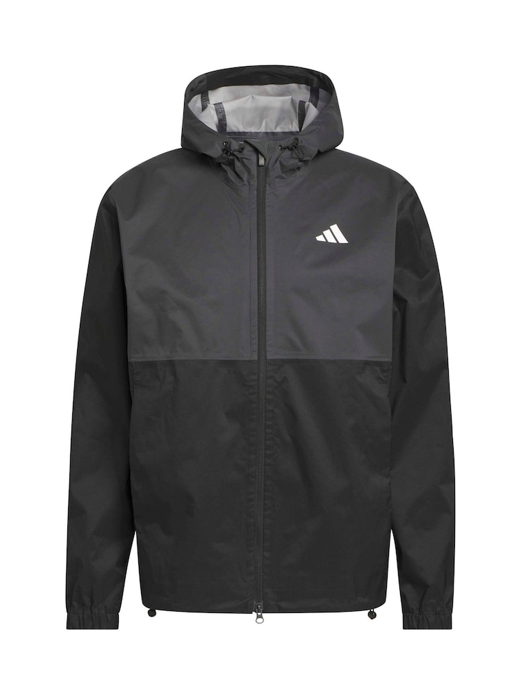 adidas Golf Black Ultimate365 Climaproof Full-Zip Waterproof Jacket - Image 6 of 6 adidas Golf Black Ultimate365 Climaproof Full-Zip Waterproof Jacket - Image 6 of 6