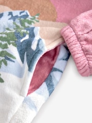 Pink/Blue Blanket Hoodie (3-16yrs) - Image 6 of 7