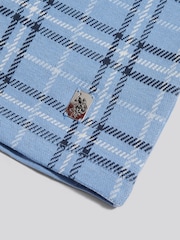 Azul - U.S. Polo Assn Jacquard Check Polo Shirt - Imagen 7 de 7
