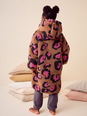 Ecru Animal Print Blanket Hoodie (3-16yrs) - Image 2 of 8