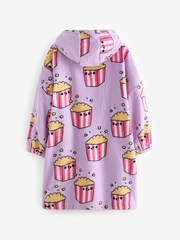 Lilac Purple Popcorn Blanket Hoodie (3-16yrs) - Image 6 of 8
